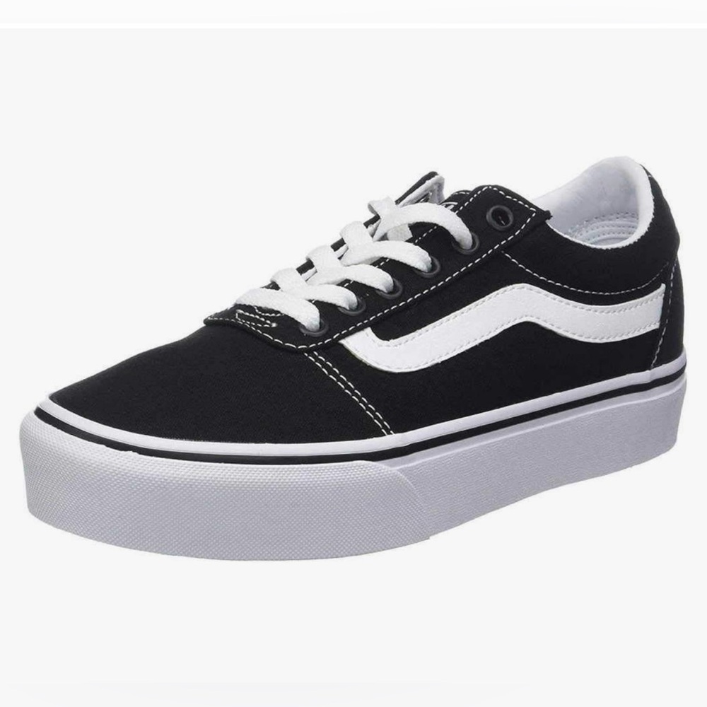 Vans Black and White Women's Sneakers